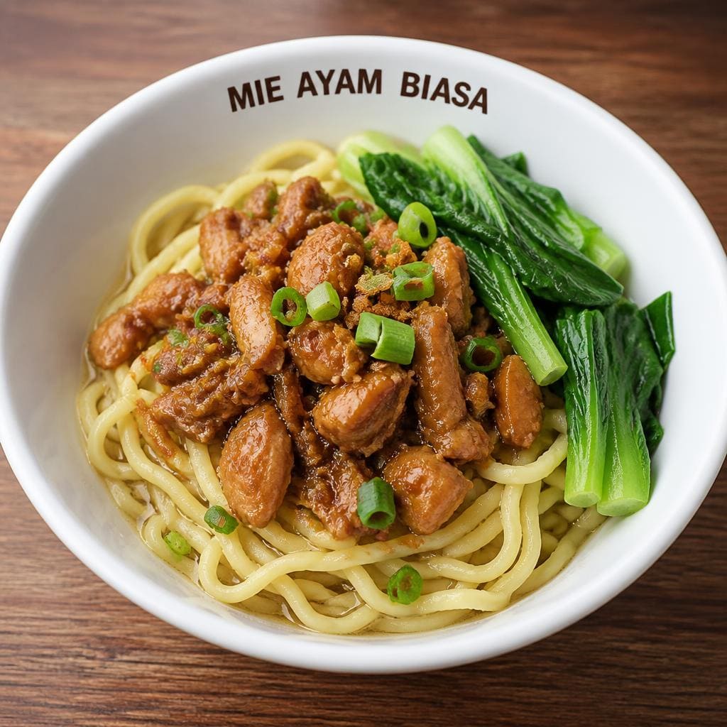 Mie Ayam Biasa dari Bakso Lapangan Tembak Senayan